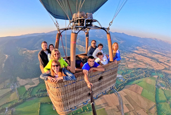 Vol en montgolfière à Font-Romeu dans le ciel de Cerdagne - Pyrénées Orientales