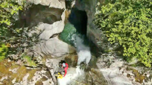 Canyon du Grand Taurinya vu du ciel