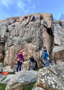 Session escalade pour les groupes à Font-Romeu