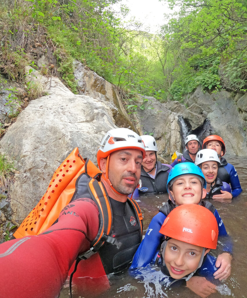 Session canyon privatisée à Font-Romeu