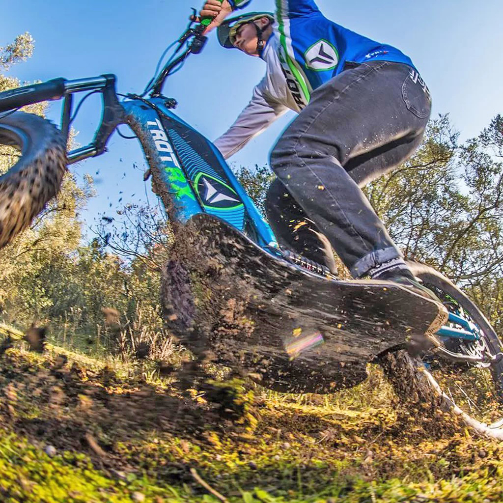 Trott électrique au lac de Matemale